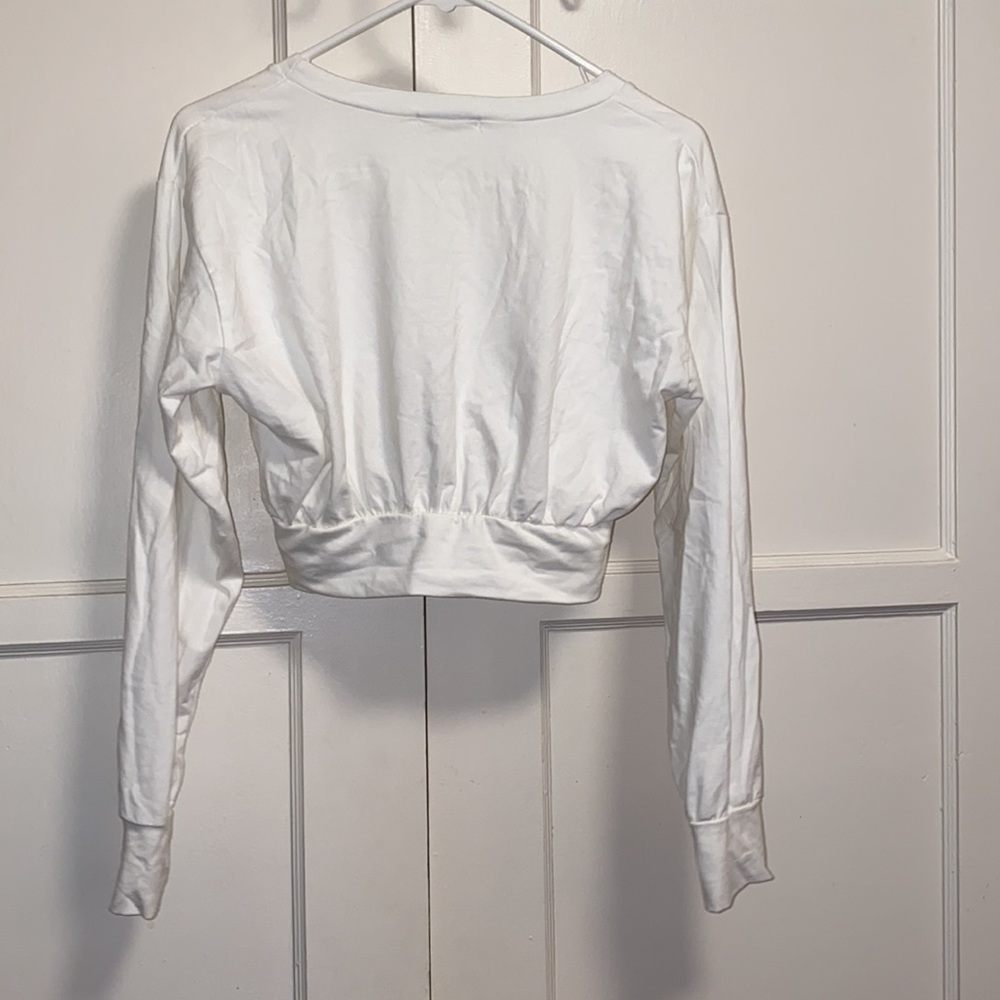 Fashion Nova White Medium Long Sleeve Top - Picture 2 of 9